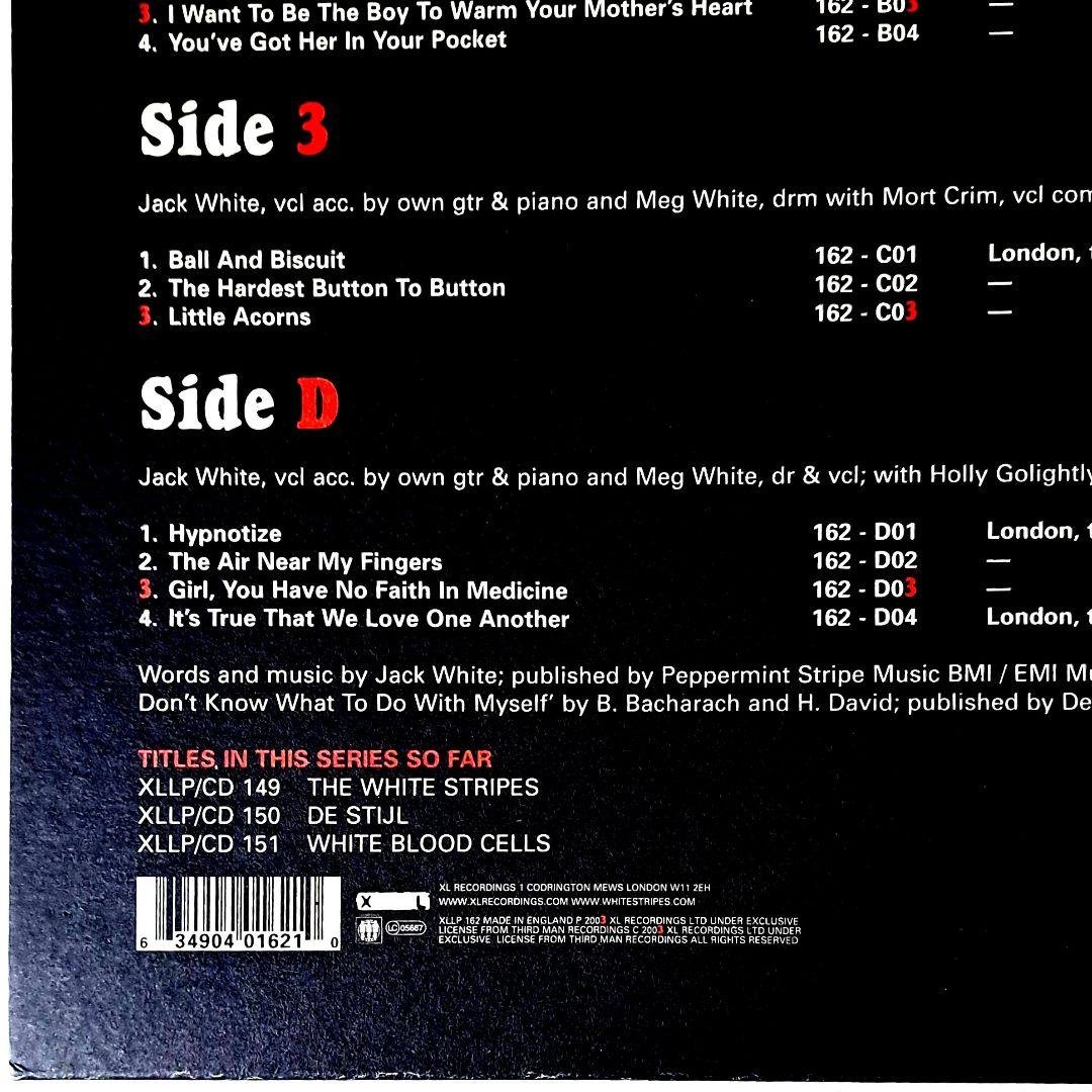 The White Stripes　Elephant　レコード　LP