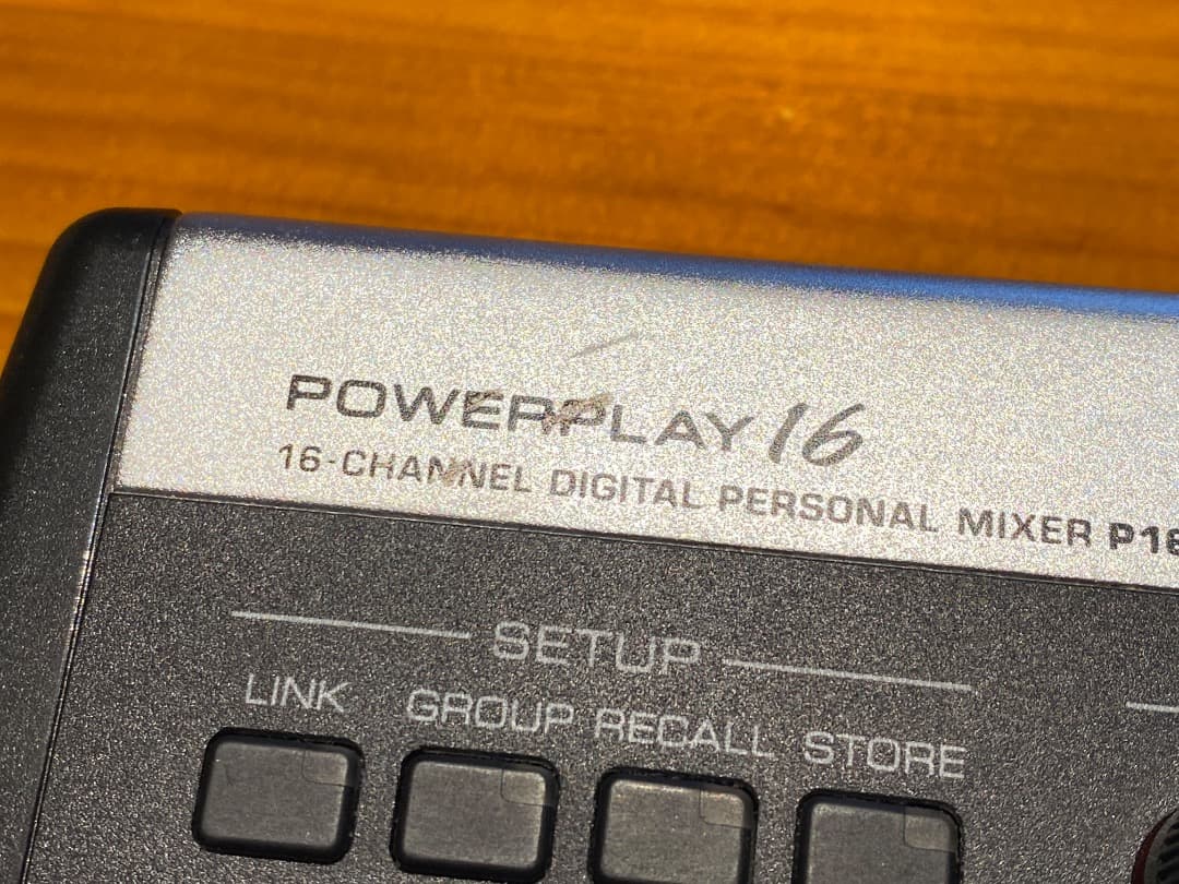 【中古】BEHRINGER パーソナルミキサー POWERPLAY P16-M