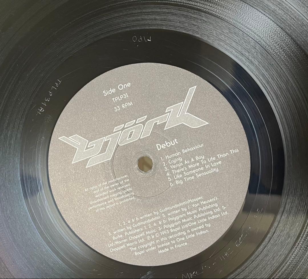 UKオリジナル ★ Bjork Debut LP ビョーク Björk