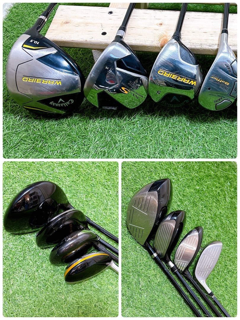 S4.キャロウェイ　初心者オススメ　ゴルフクラブ　メンズセット　12本 右利き