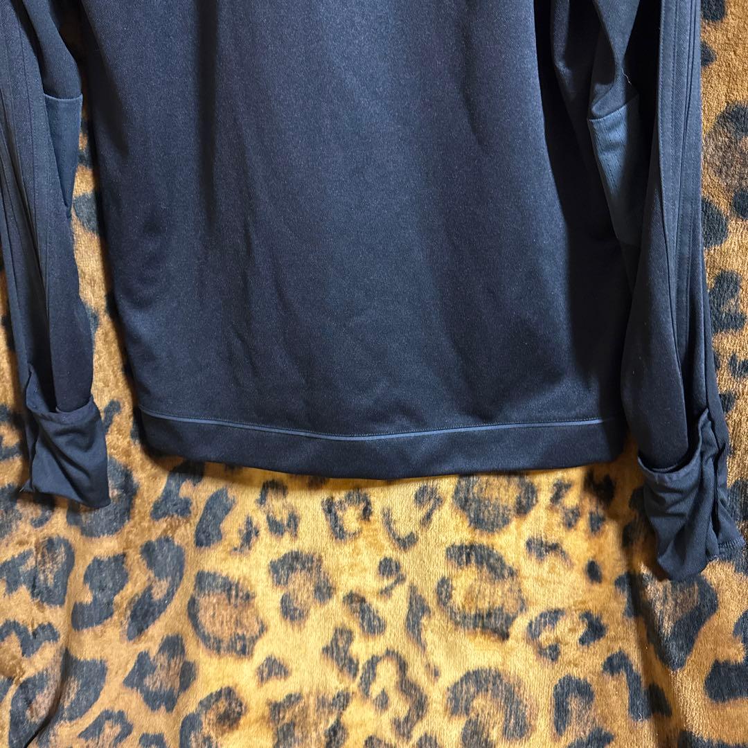 adidas 黒　上下セットO size 長袖　football Futsal