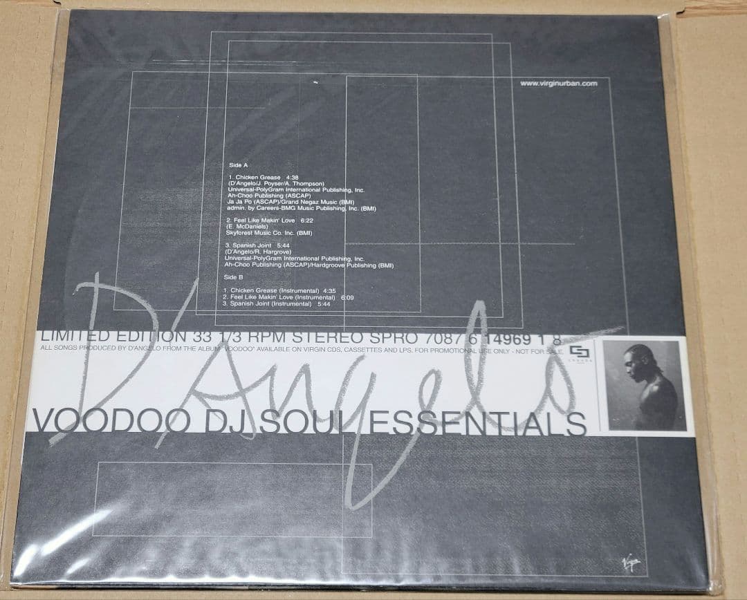 洋楽 D'Angelo Voodoo DJ soul Essentials