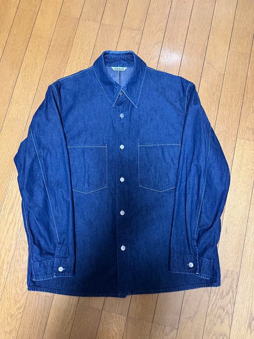 AURALEE デニムシャツジャケット　サイズ3