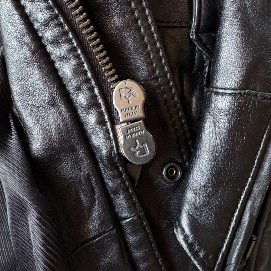 GalaabenD GELD GOLDレザーコートジャケット ガラアーベントL