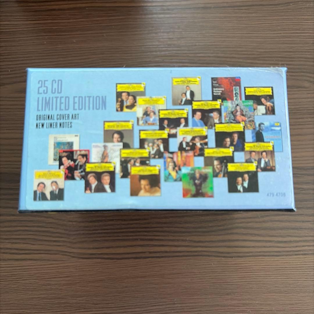 【25CD】パールマン、グラモフォン録音全集　小澤、バレンボイム、メータほか