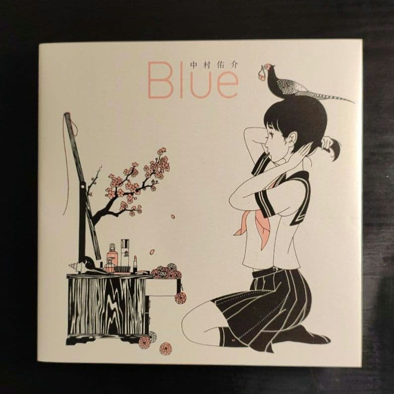 Blue　著者イラストサイン本 & サイン入りマウスパッド