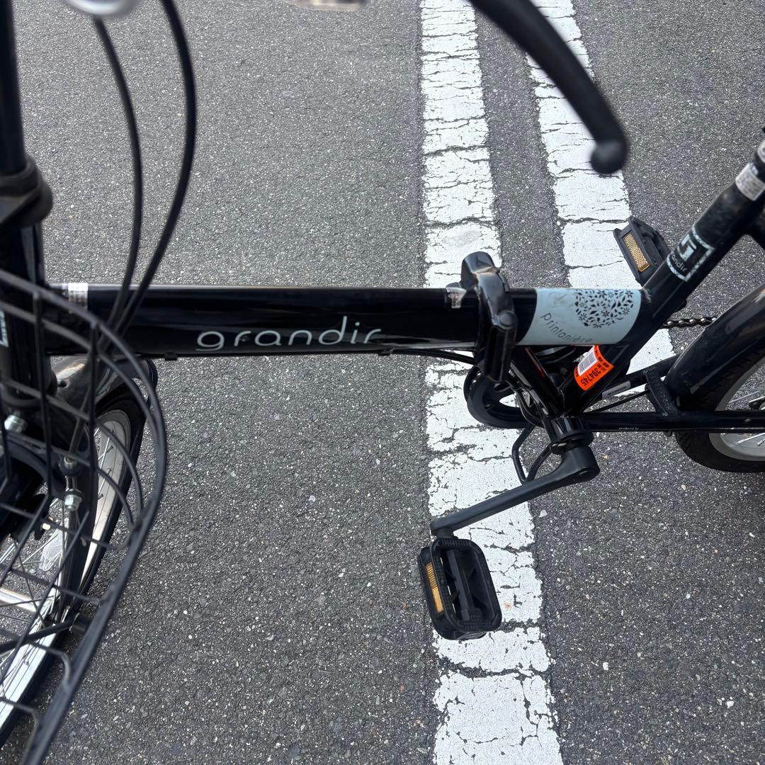 グランディール　ノーパンク 折りたたみ自転車 GR-206N 20インチ シマノ