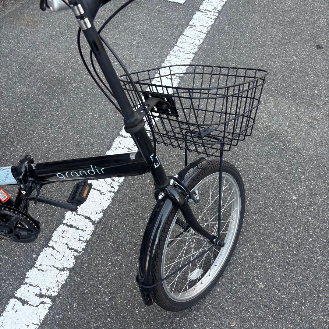 グランディール　ノーパンク 折りたたみ自転車 GR-206N 20インチ シマノ