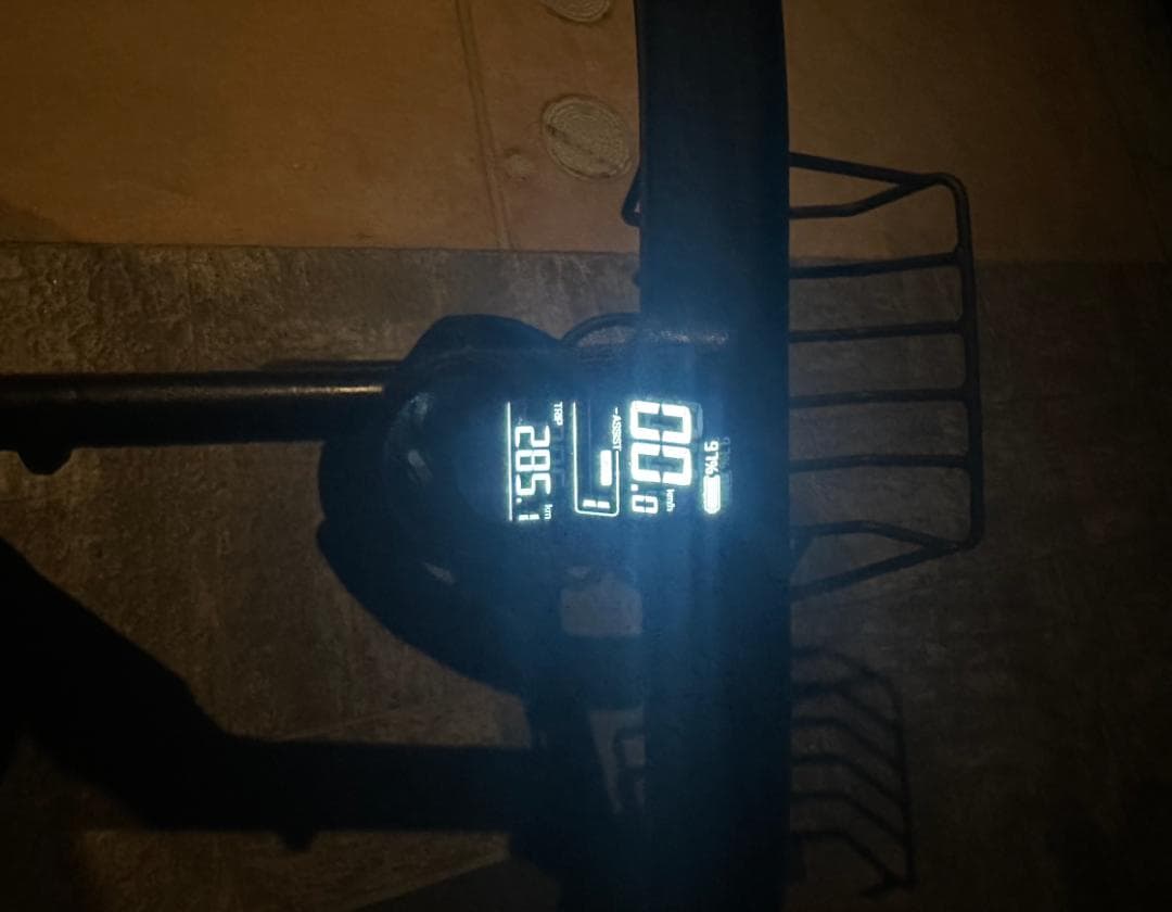 ホンバイクストンプラス　黒　カゴ付き