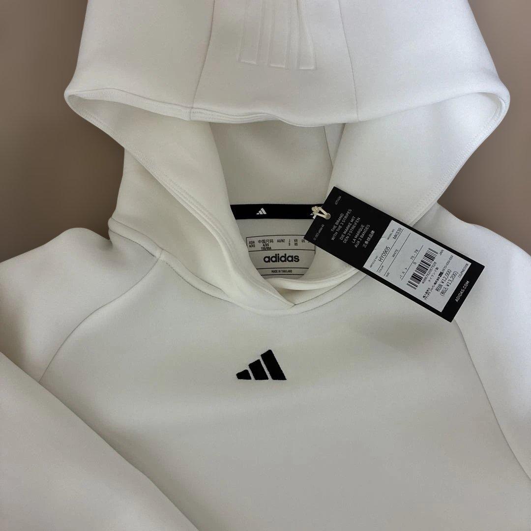 ダンボールニット　セットアップ　もちもち　ホワイト　サイズS 上下セット