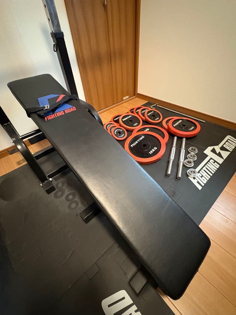 FIGHTING ROAD ベンチプレス　マット付き