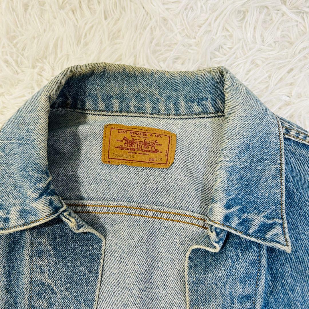 Levi's 70506-0214 アメリカ製　デニムジャケット　44
