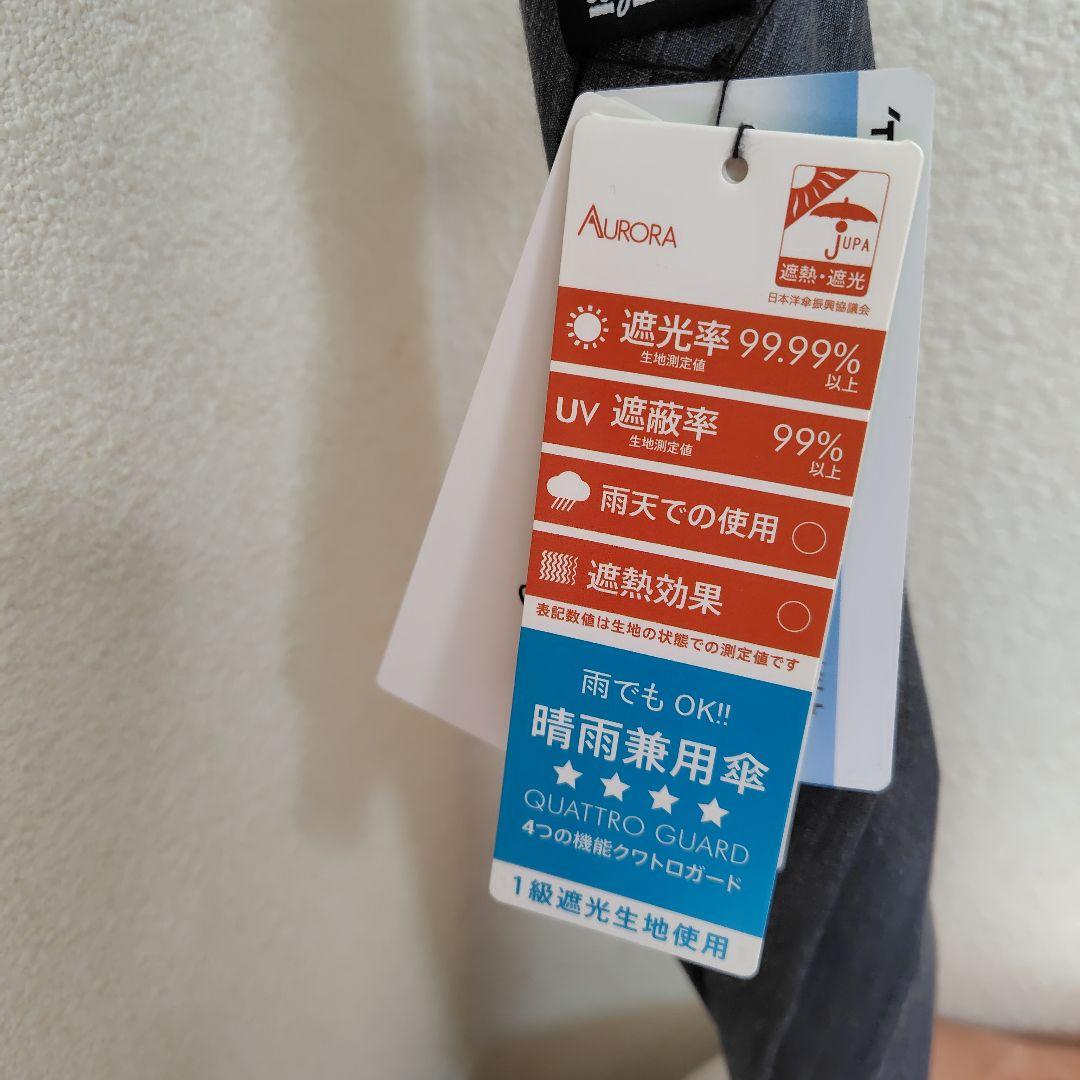 アニエスベー　東レ サマーシールド1級遮光 晴雨兼用傘 長傘 日傘 グレー