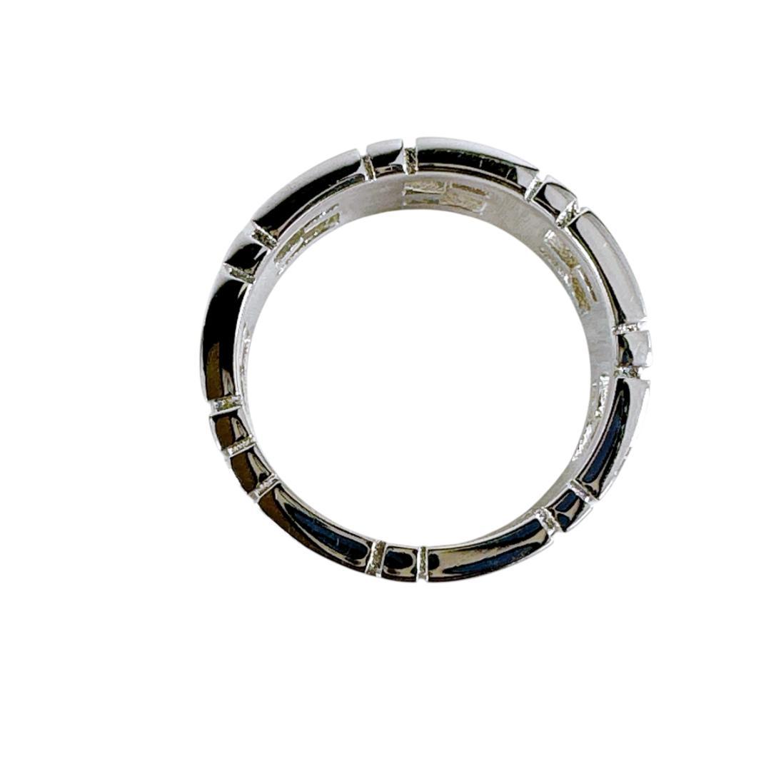 FENDI フェンディ FFリング 指輪 シルバーカラー リング FFモチーフ