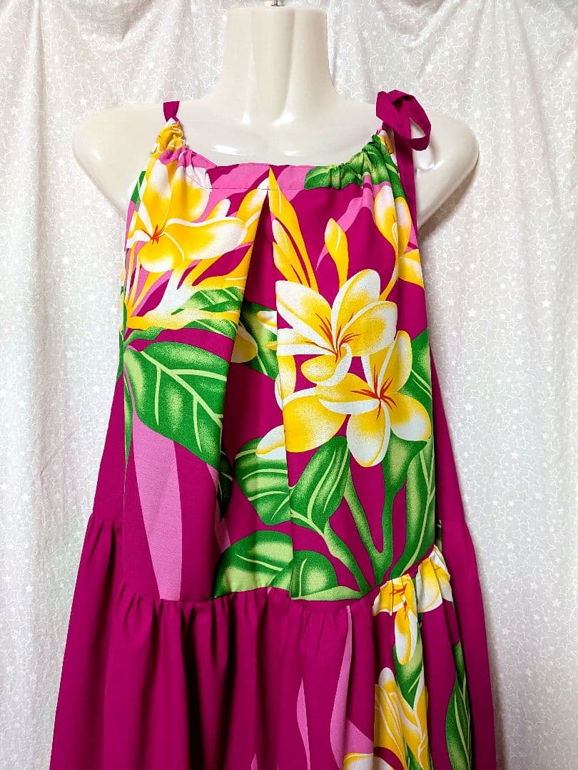 J☆64　ハワイアンワンピース