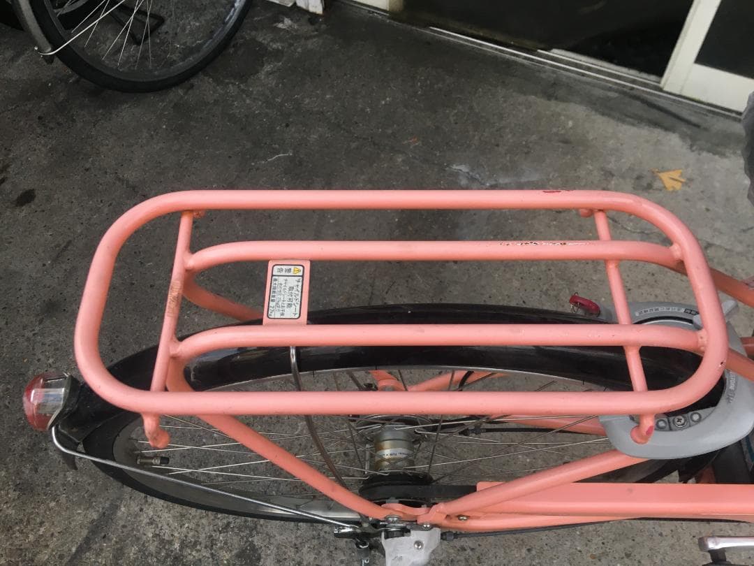 地域限定送料無料　カジュナ　E　回生充電モデル　ピンク　神戸市　電動自転車