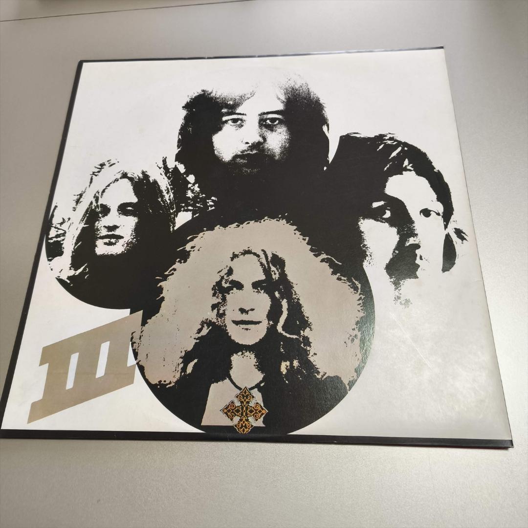 帯付 LP LED ZEPPELIN Ⅲ レッド・ツェッペリン P-6518A