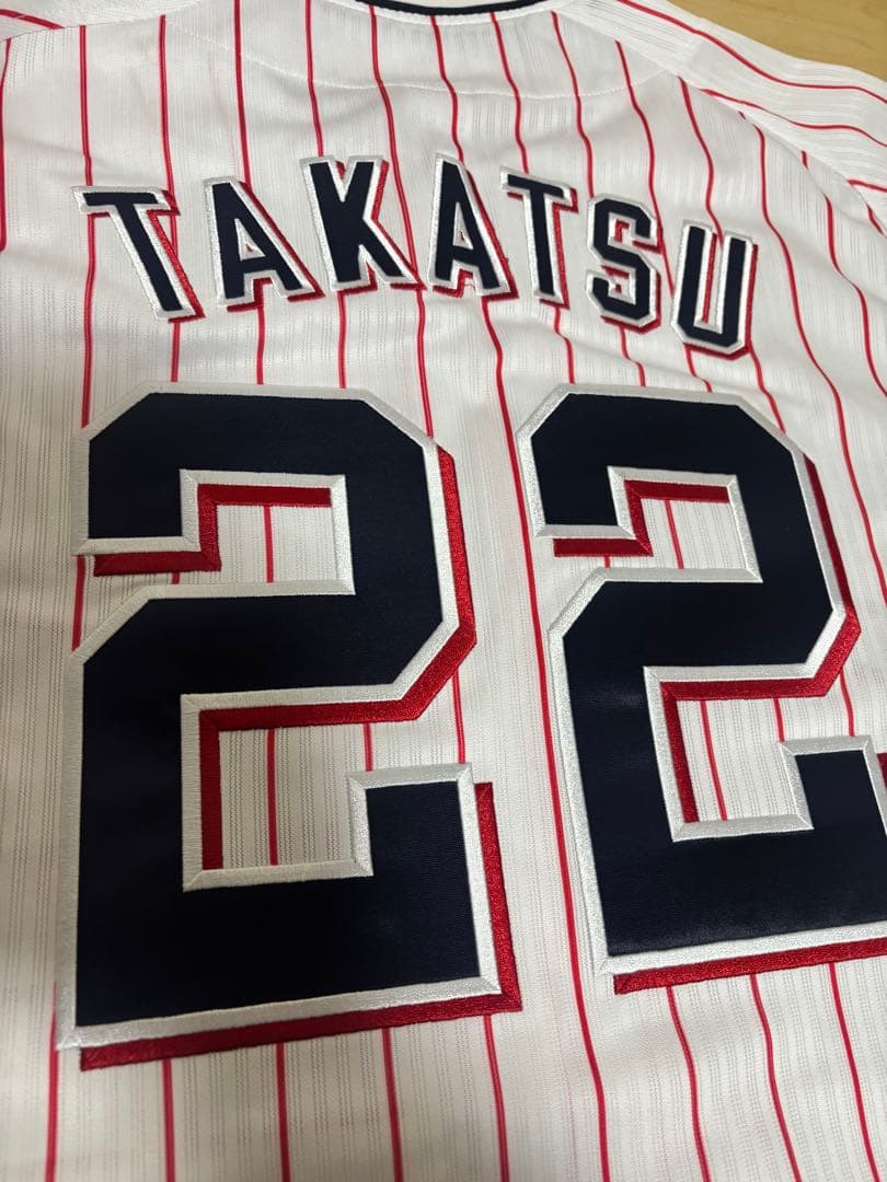 東京ヤクルトスワローズ 高津臣吾 ユニフォーム M