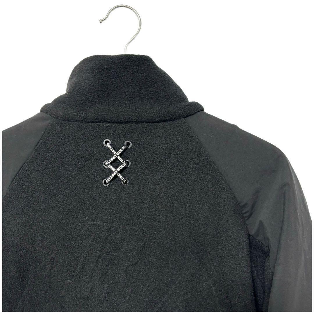 新品 ラッセルノ ゴルフ ルチャ マイクロ フリース ブルゾン ブラック 2XL