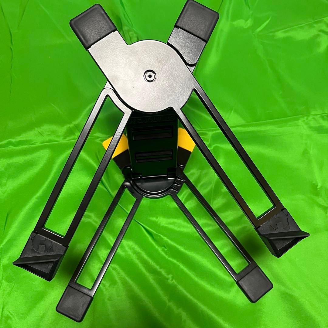 【美品】Hercules DG400BB 折りたたみ式パソコンスタンド【DJ】