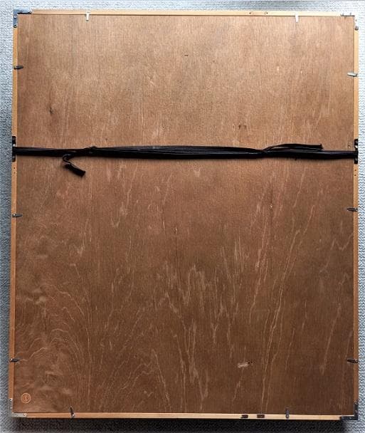 行縄博文　F15号　スポットライトの美女 　ル・サロン出品のフランス画壇活躍画家