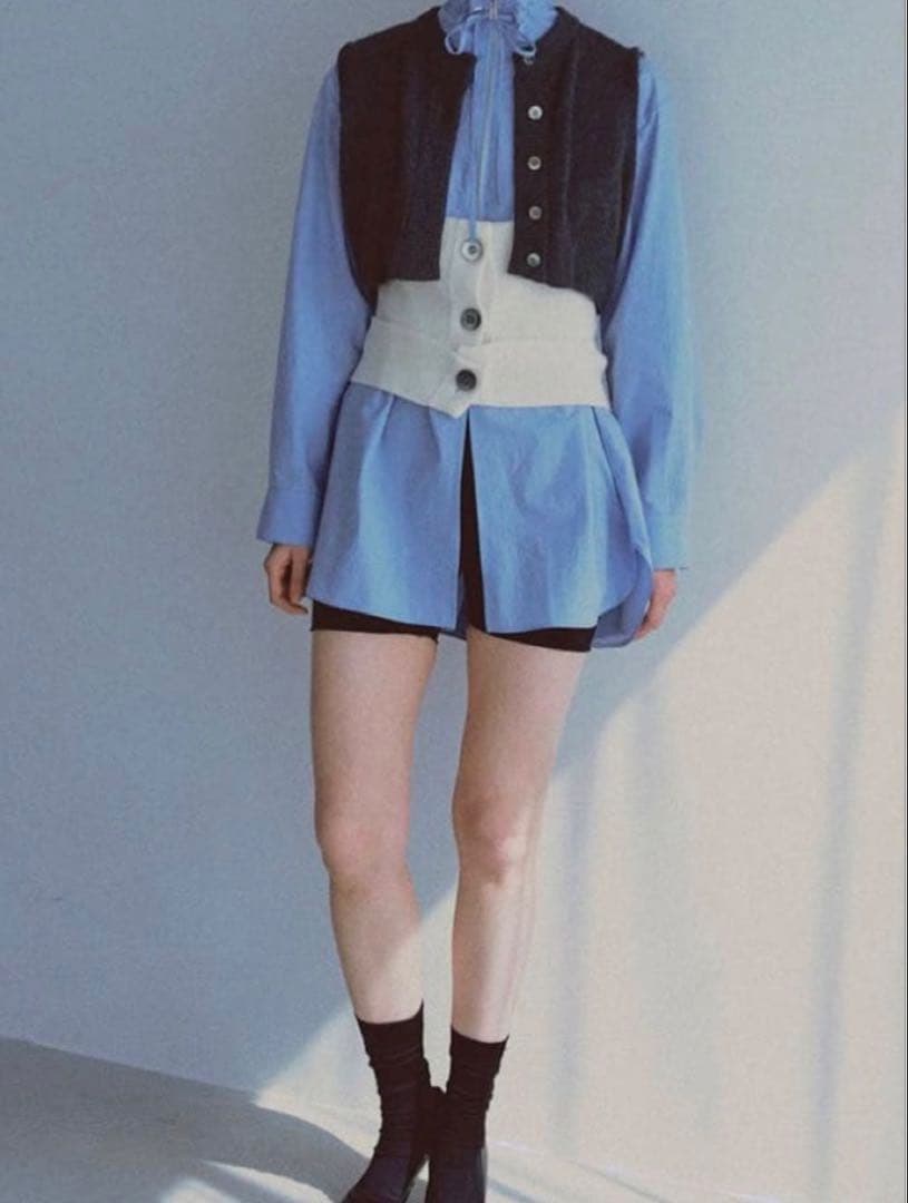 KAYLE WOOL KNIT VEST ニットベスト