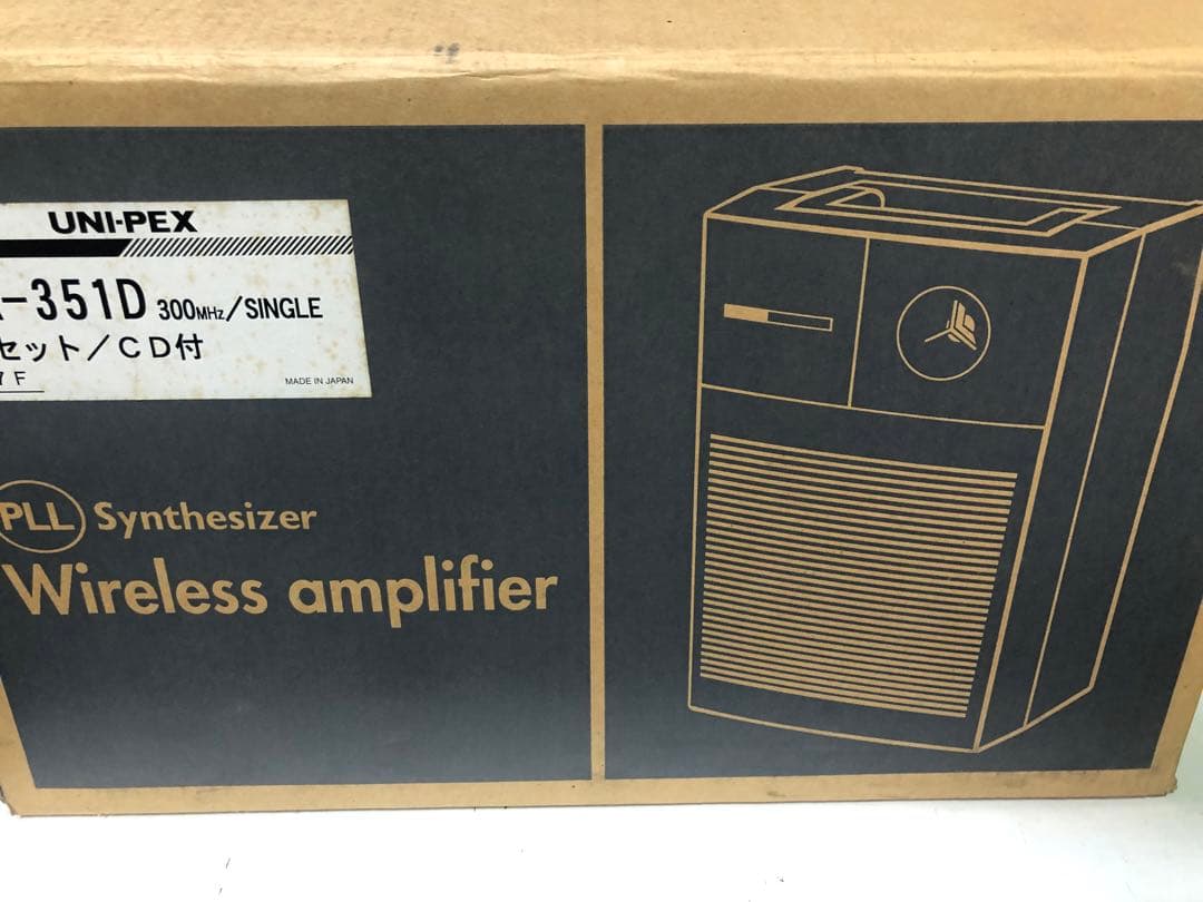 UNI-PEX ユニペックス WA-351Dワイヤレスアンプ　マイク付き