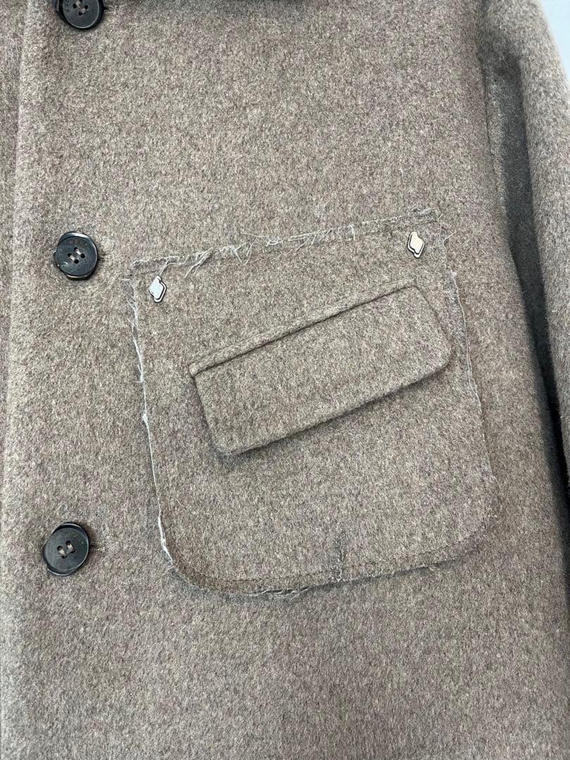 ADER error ブラウン ウールジャケット