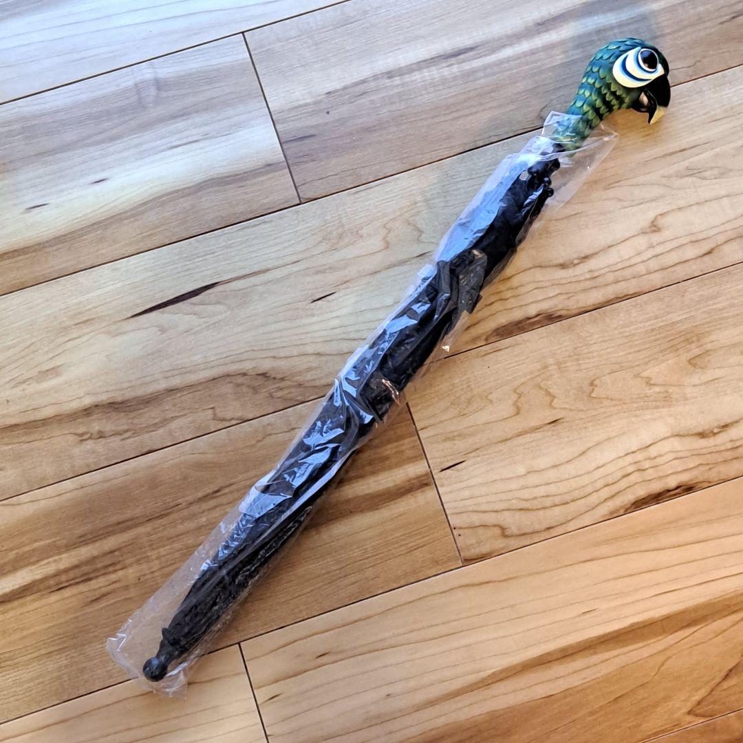 【超レア・極美品】メリーポピンズ オウムヘッドアンブレラ 日傘/子供用傘 黒