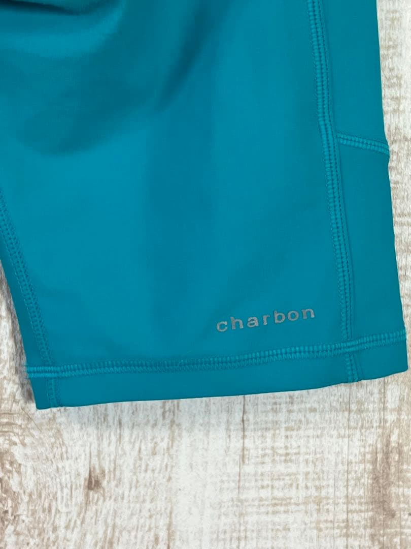 charbon 10 POCKETS SHORT LEGGINGS ターコイズ