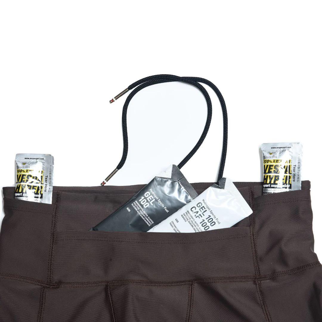 charbon 10 POCKETS SHORT LEGGINGS ターコイズ