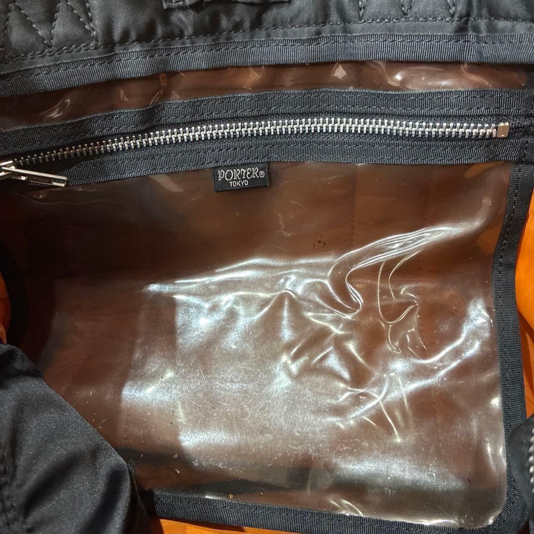 希少 ポーター タンカー トートバッグ ブラックA4収納 廃盤 ビジネス通勤