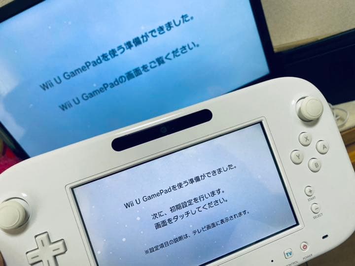 すぐに遊べる WiiU本体＋ソフト 箱あり