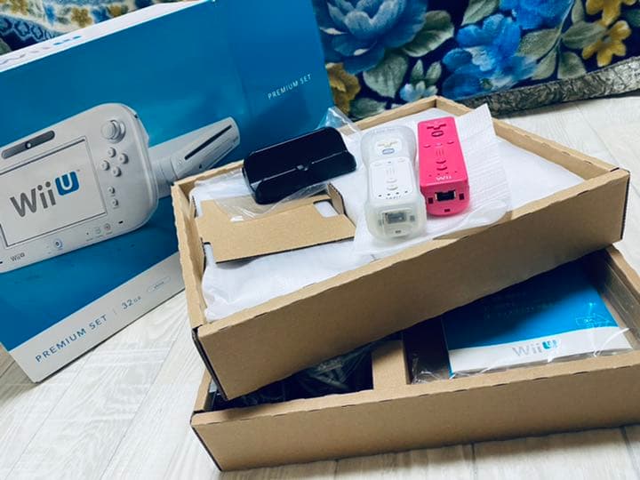 すぐに遊べる WiiU本体＋ソフト 箱あり