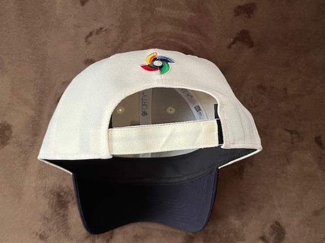 【WBC2026】侍Japan”J” クリームネイビー/NEWERA9FIFTY