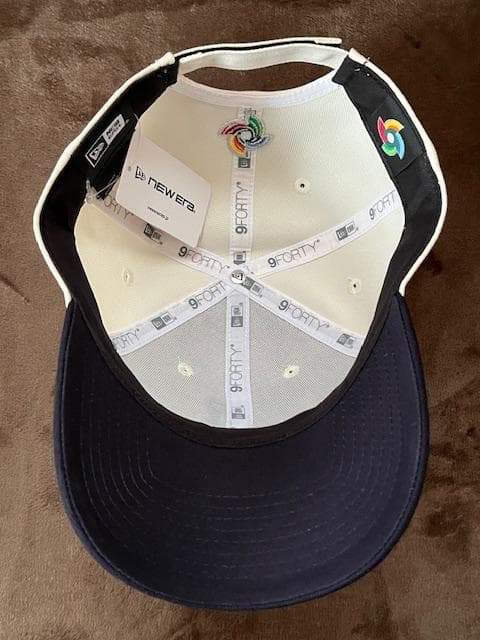 【WBC2026】侍Japan”J” クリームネイビー/NEWERA9FIFTY