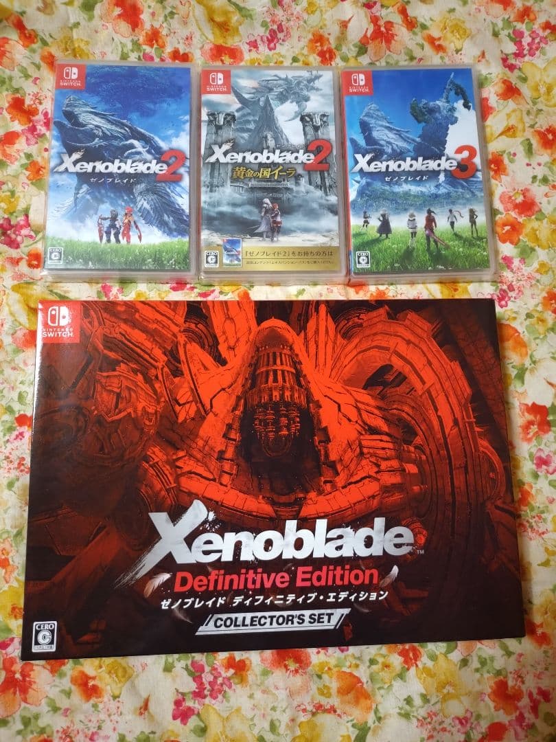 ゼノブレイド ディフィニティブE CS、２、２黄金の国イーラ、３　セット