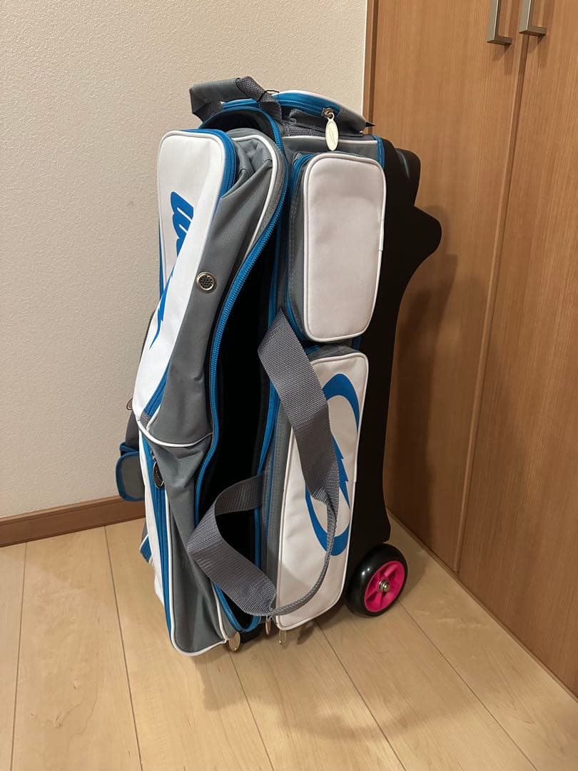 STORM ボウリング 3ボールバッグ ホワイト/ブルー