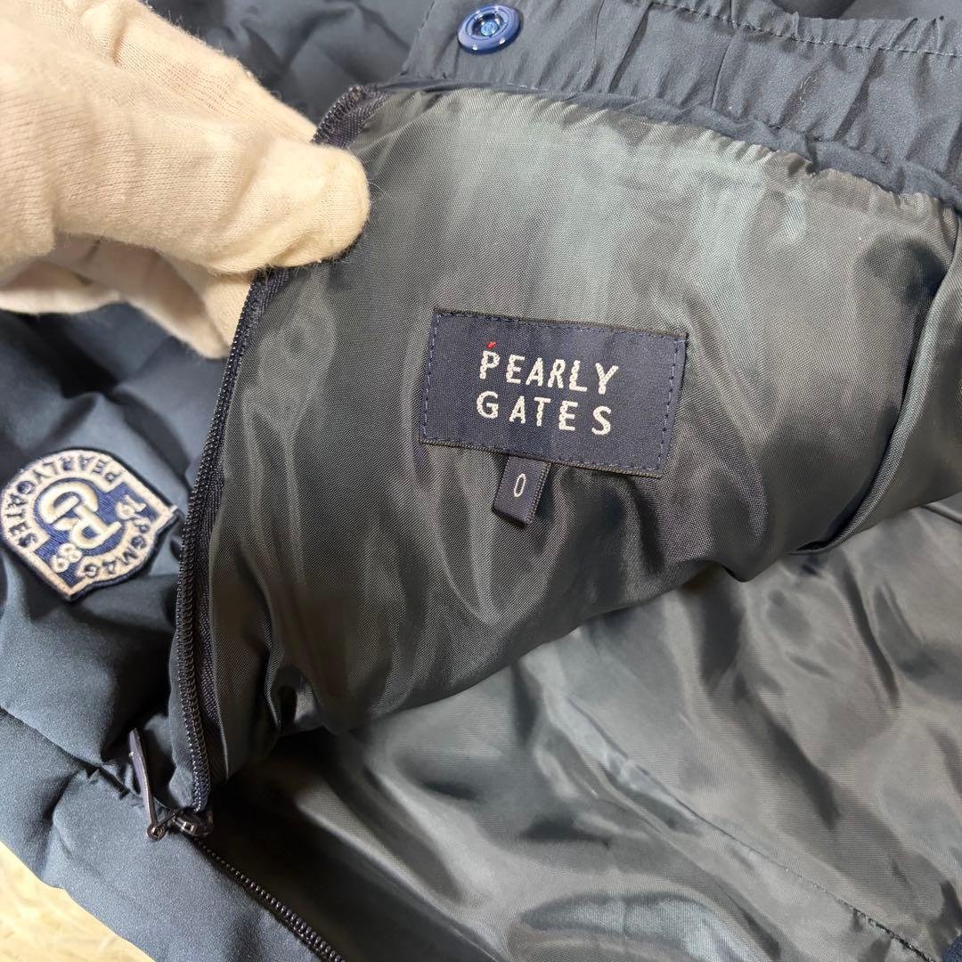パーリーゲイツ PEARLY GATES ダウンスカート ゴルフ サイズ0