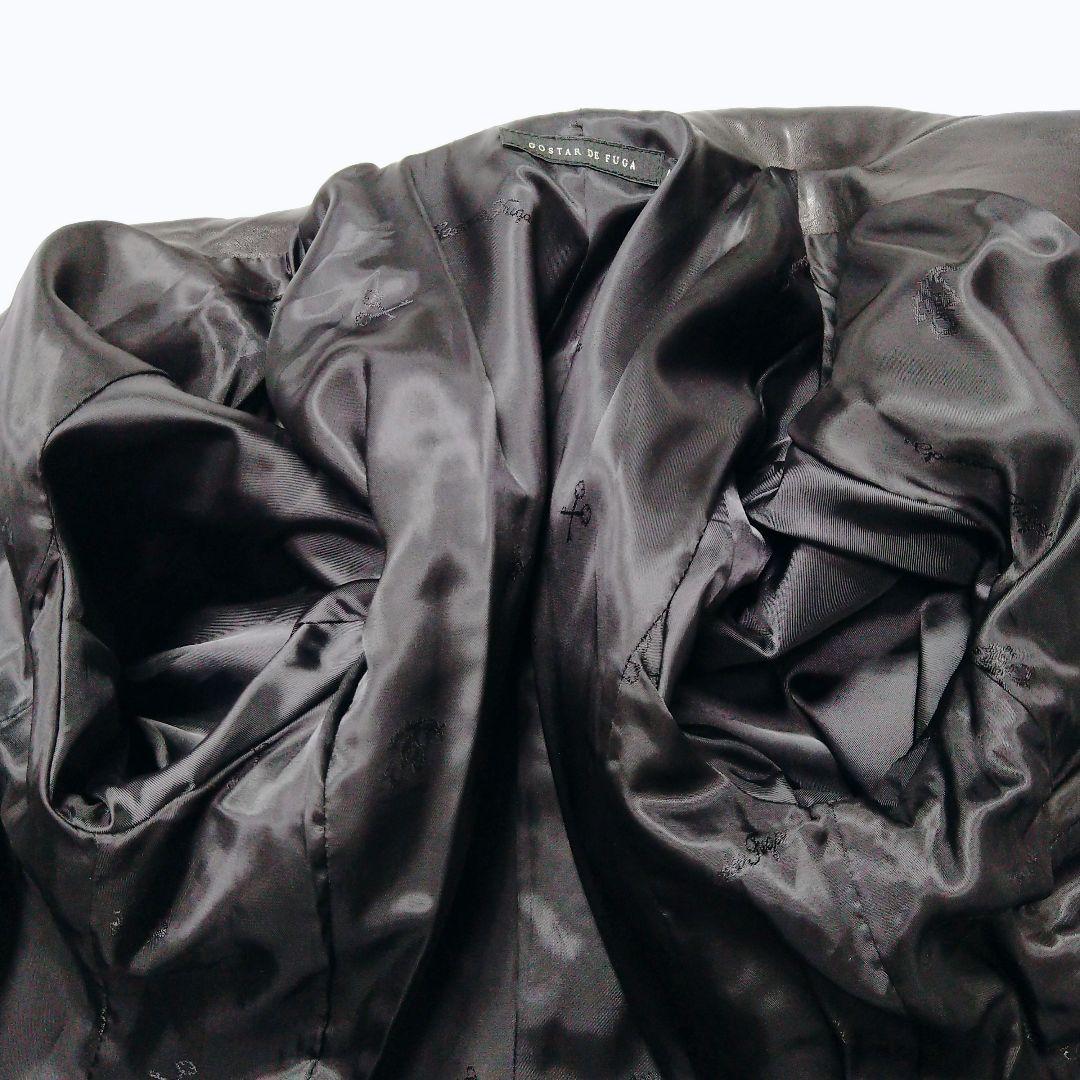 ✨美品✨FUGA 羊革 本革 レザー ダブル ライダース ジャケット 44 M