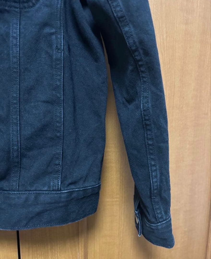 O*魂様 【新品】お買い得！カルバンクライン　ブラック　デニムジャケットBTS