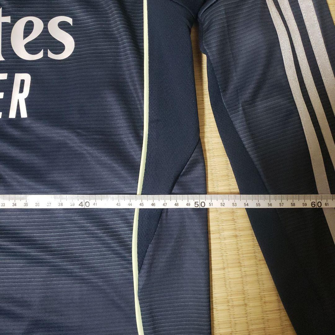 【美品】レアル・マドリード 25/26 長袖 アウェイ ユニフォーム　アディダス