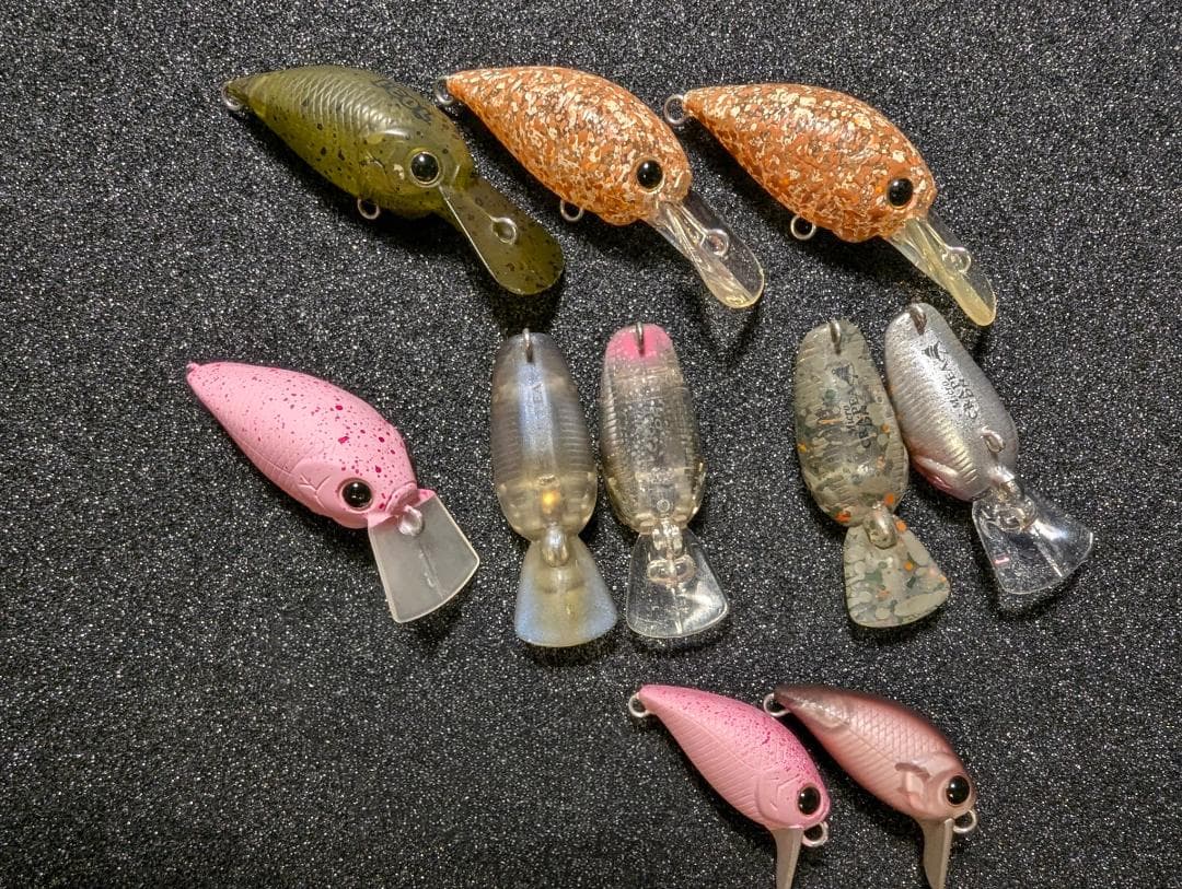 ラッキークラフト ディープクラピー ミディアムクラピー マイクロクラピー 10個