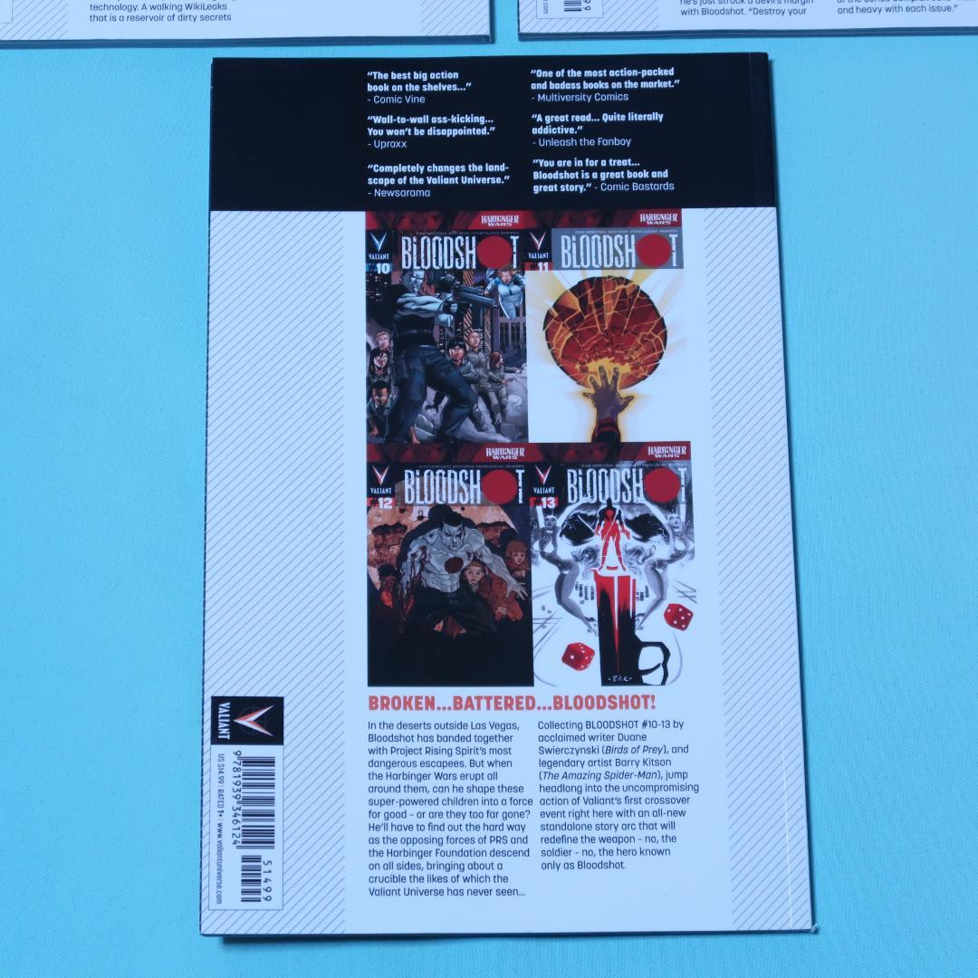 セール！　洋書　アメコミ　Bloodshot Reborn　VALIANT　3冊