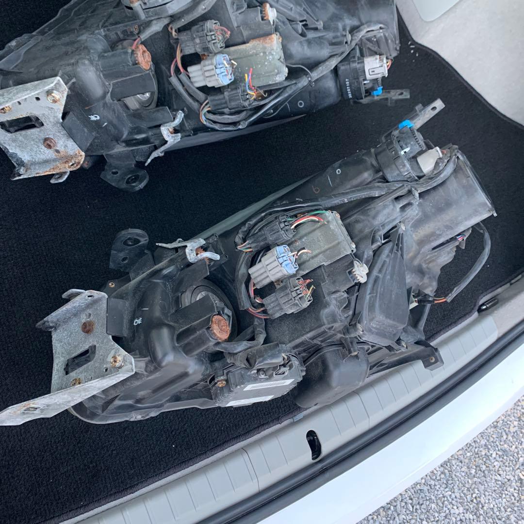 日産 シーマF50 GF50 450XV HIDヘッドライト左右セット　中古品