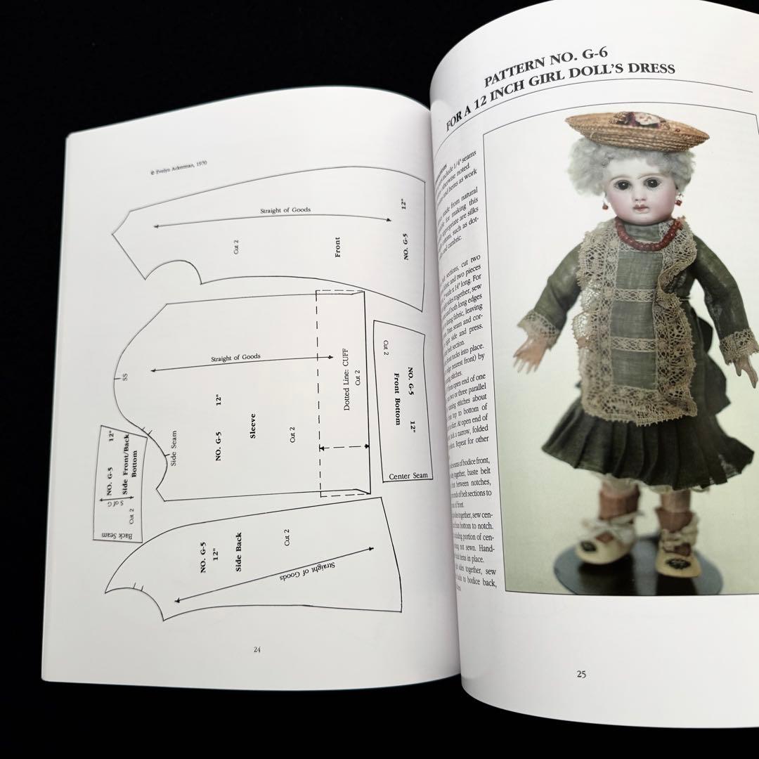 アンティークドールの衣装 型紙集「My Favorite Patterns」手芸