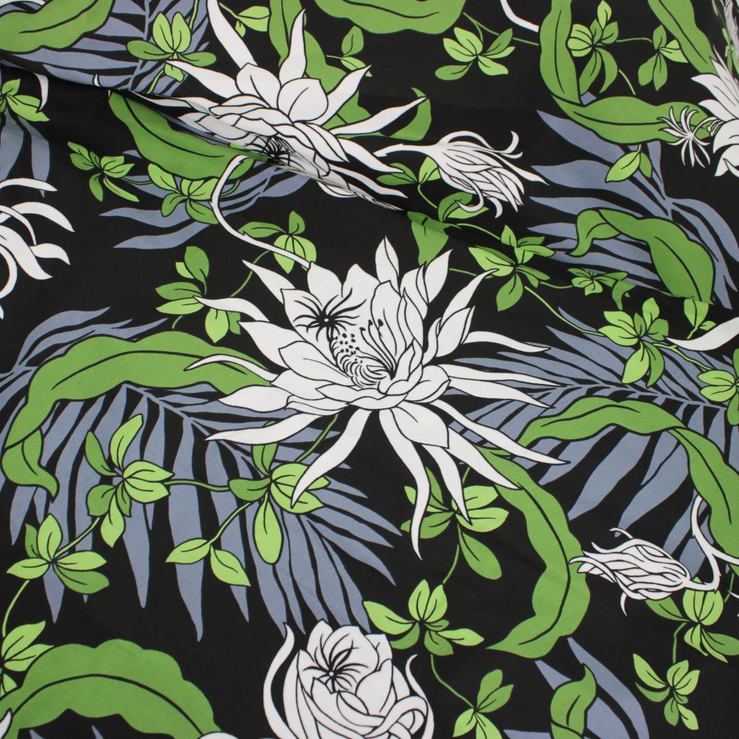 【フラダンス用衣装 美品ベロアドレス】PAONDOR プロテア柄 ムームードレス