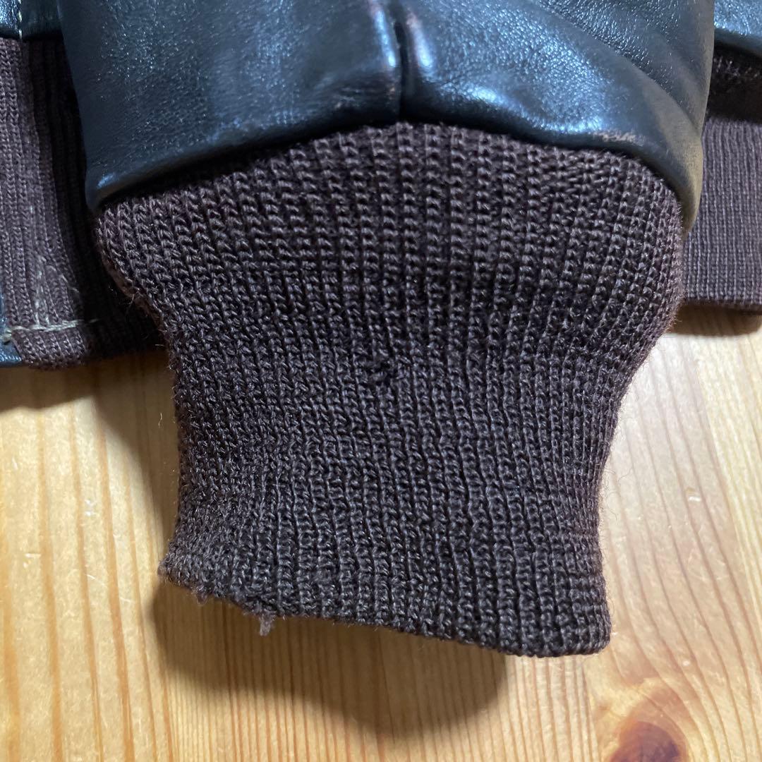 休*k様 VANSON A-2 レザージャケット フライトジャケット　42