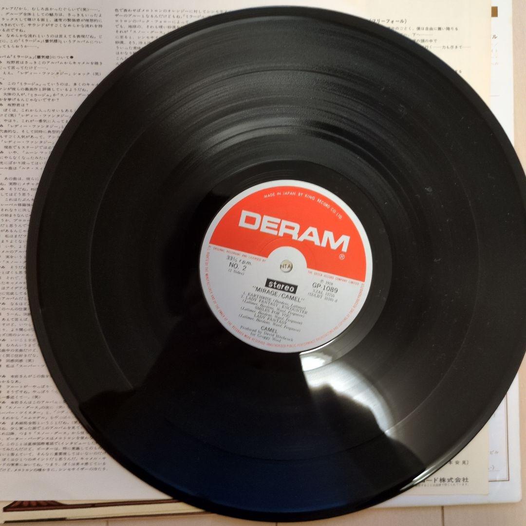 キャメル レコード 5枚＋サイン