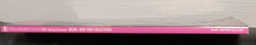 ♪gap PRESS  Vol.54 2004s&s ミラノ・ニューヨーク♪